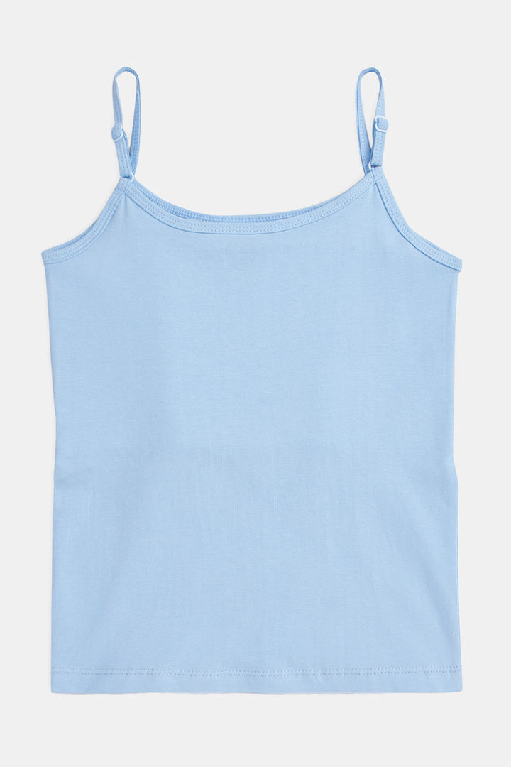 YouGotPlanB Girls Cotton Padded Camisole (Pack of 3) - Multicolor — image 8